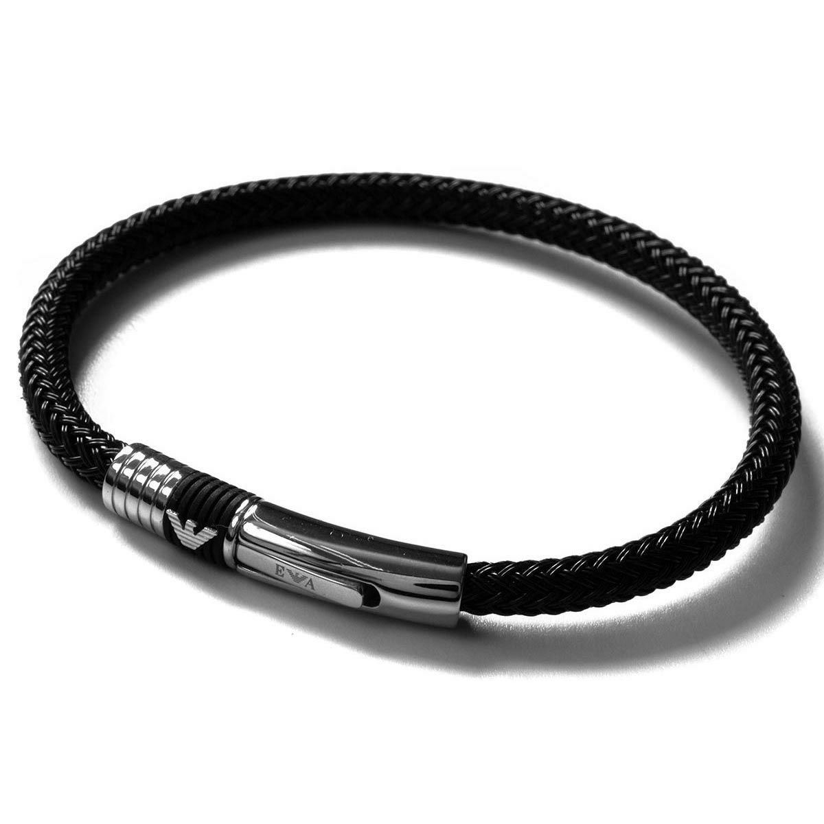 【未使用】EMPORIO ARMANI シルバーバングル エンポリオアルマーニ EMPORIO ARMANI ブレスレット バングル