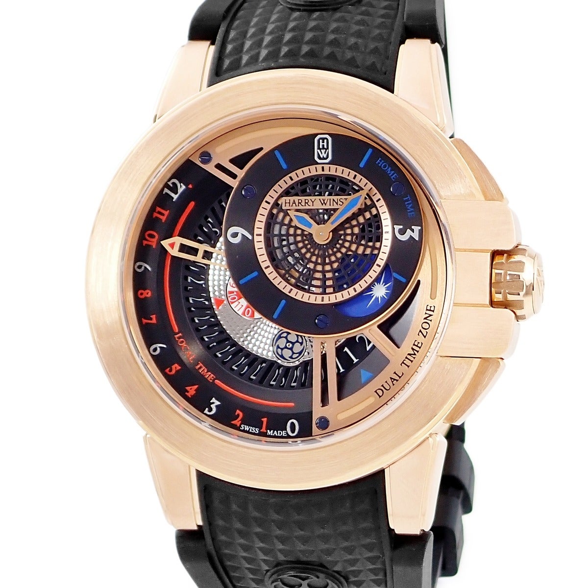 ハリーウィンストン Harry Winston オーシャン デュアルタイム