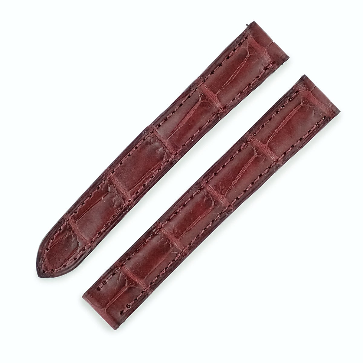 カルティエ Cartier 腕時計パーツ 純正 クロコバンド クロコダイル