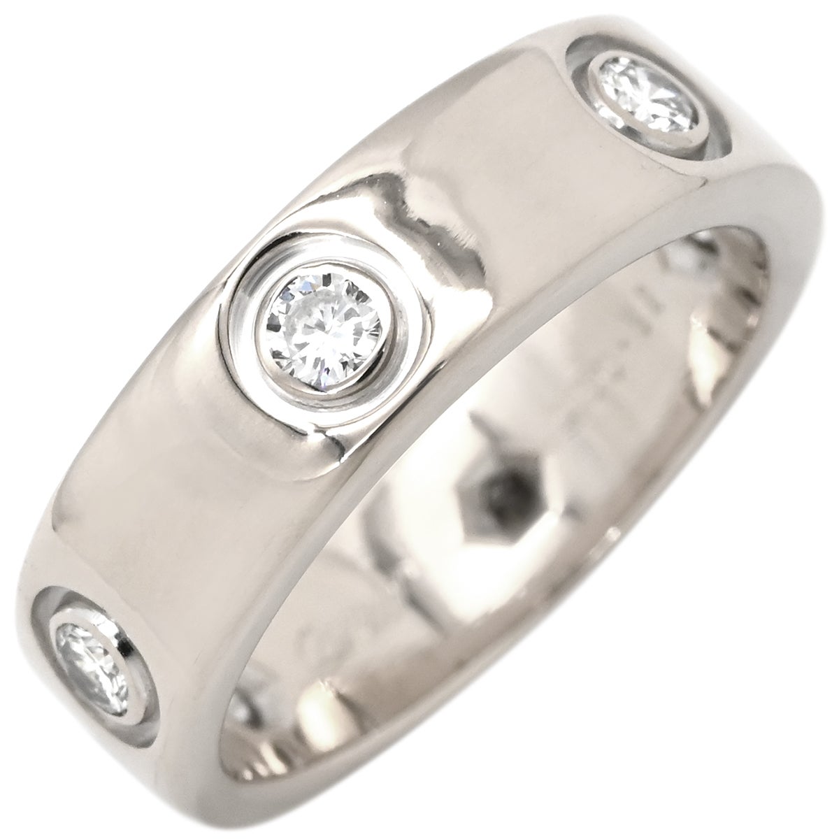カルティエ Cartier リング 指輪 ラブリング フルダイヤ クラシック