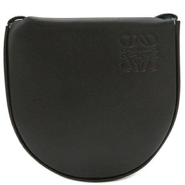 ロエベ ベルト メンズ レディース アナグラム リバーシブル ブラック