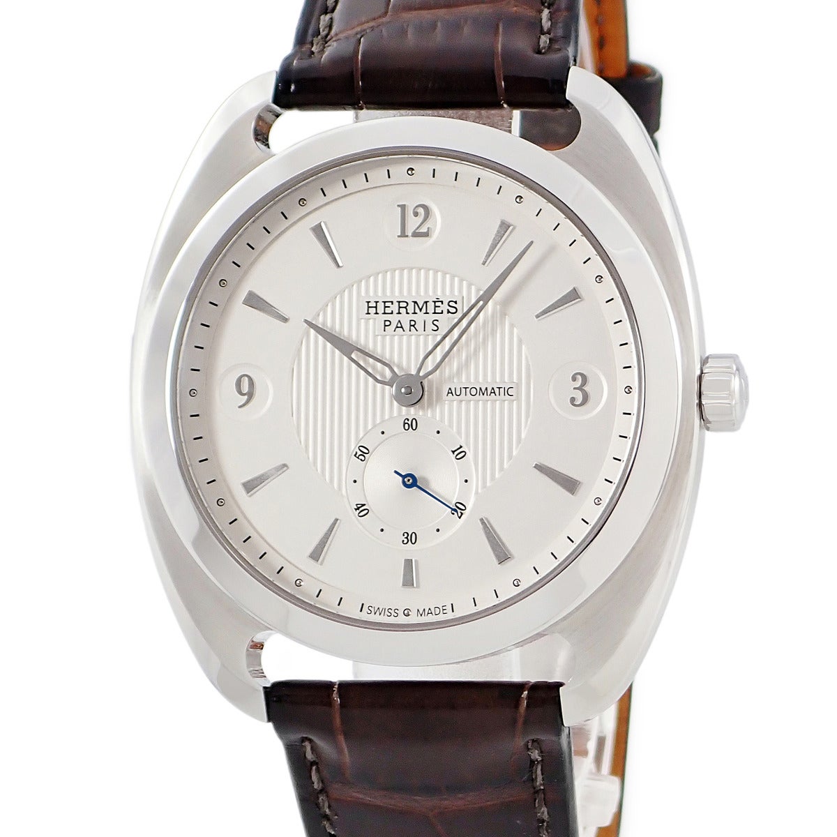 エルメス HERMES ドレサージュ DR5.71B シルバー スモールセコンド