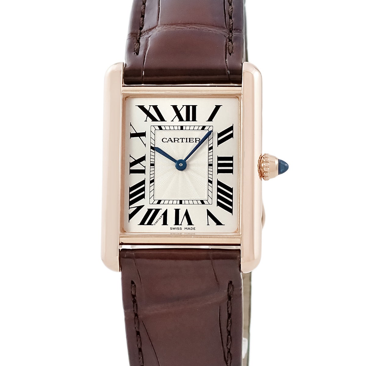 カルティエ Cartier タンク アングレーズ LM WT100018 K18WG無垢 純正