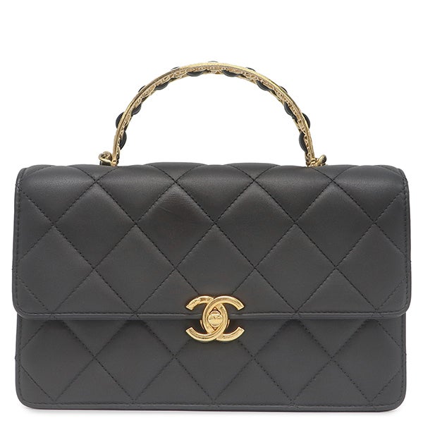 シャネル CHANEL カードケース ココマーク マトラッセ フラグメント
