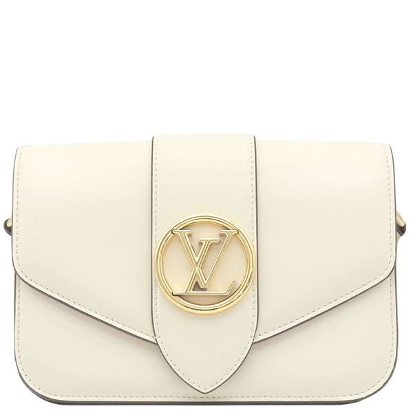 ルイヴィトン LOUIS VUITTON ショルダーバッグ LV PONT9 LVポンヌフ スムースレザー ノワール ゴールド金具 黒 ピンク LVサークル M55948 ID不明【中古】 ルイヴィトン LOUIS VUITTON ショルダーバッグ LV PONT9 LVポンヌフ