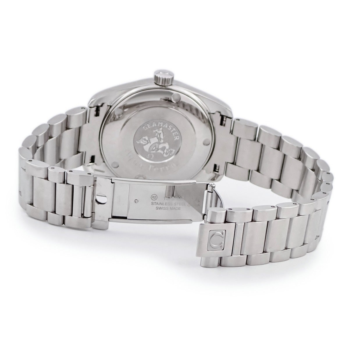 オメガ OMEGA シーマスター アクアテラ 2518.30.00 シルバー サンレイ