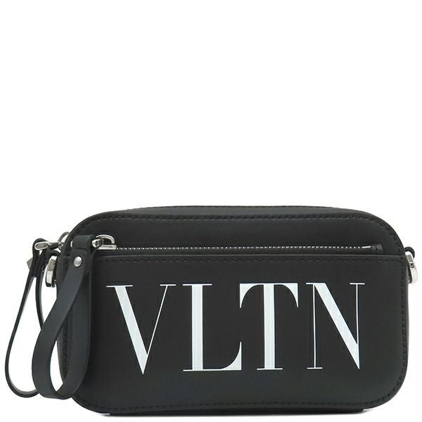 ヴァレンティノ VALENTINO 2WAYバッグ VLTN ロゴ フェルト レザー