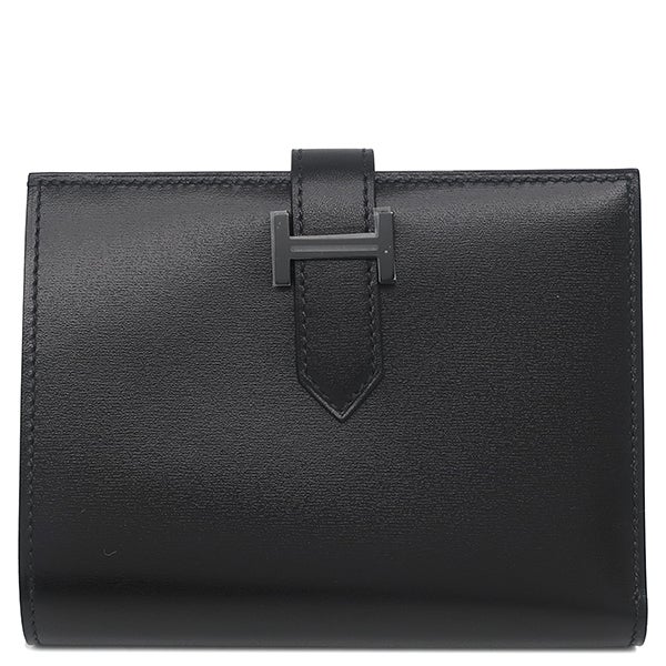 エルメス HERMES 二つ折り財布 ベアンコンパクト ヴォーエプソン