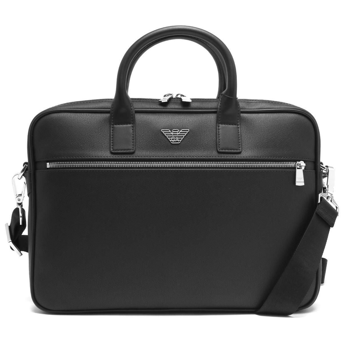 エンポリオアルマーニ ビジネスバッグ ブラック エンポリオ アルマーニ EMPORIO ARMANI ビジネスバッグ ブリーフケース