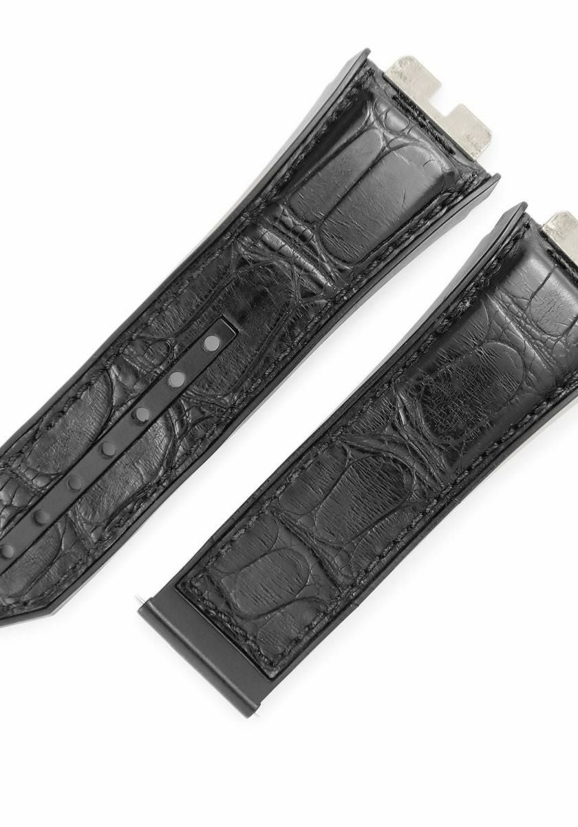 ウブロ HUBLOT 腕時計パーツ ビッグバン ウニコ 411用 クロコ×ラバー