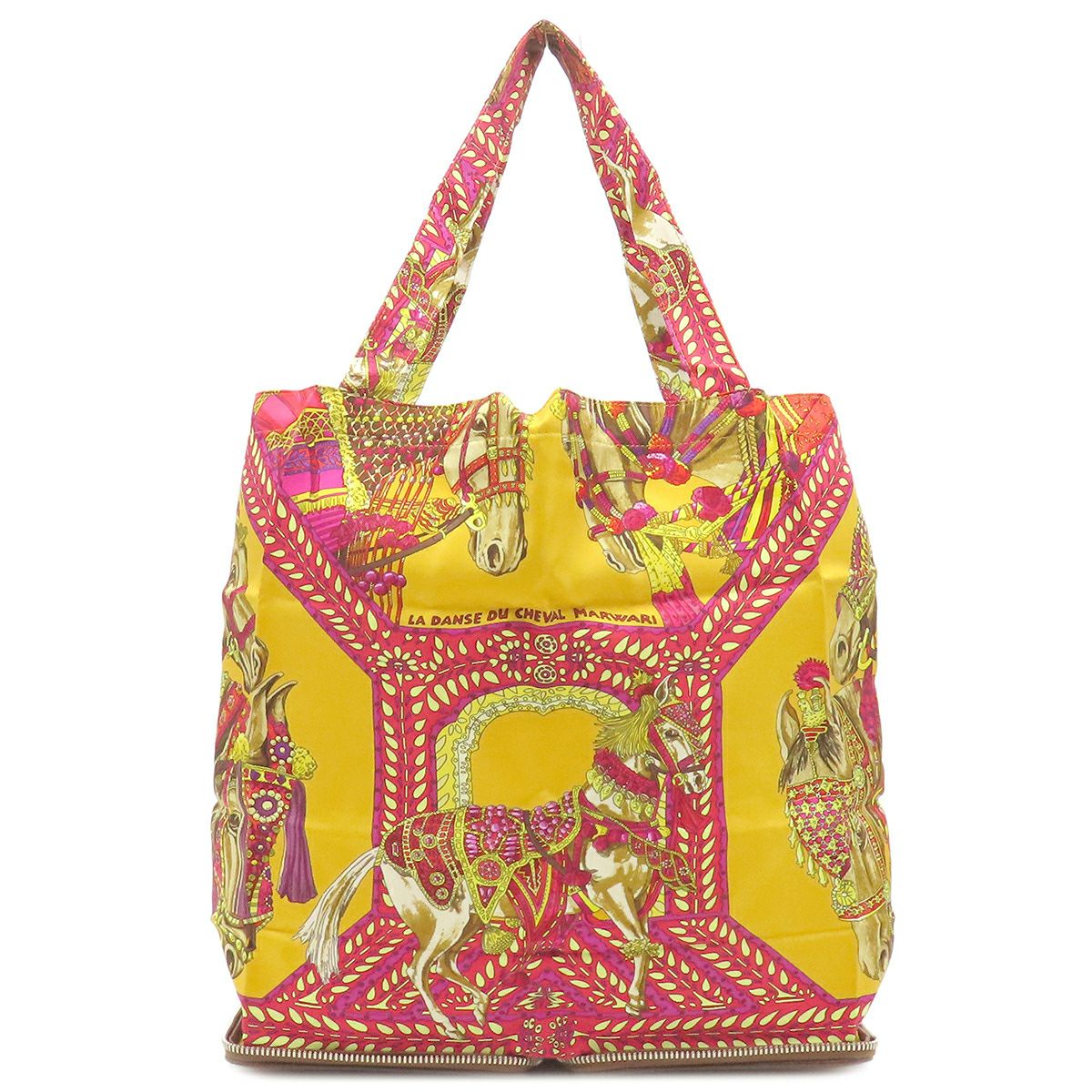 エルメス バレッタ エクリプス GM シルク ブルー 【LA FOLLE PARADE