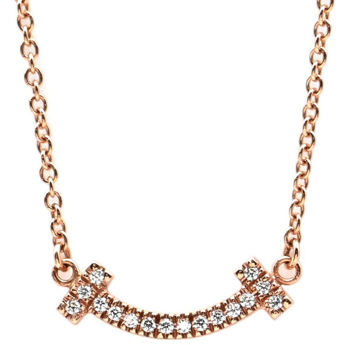 ティファニー Tiffany & Co ネックレス Tスマイル ペンダント