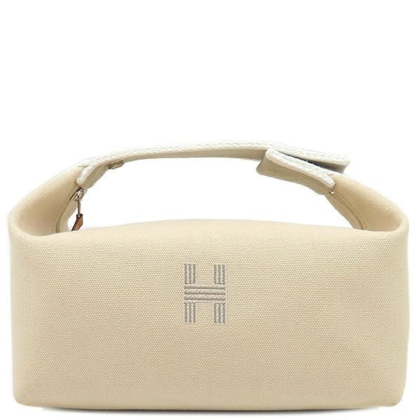エルメス HERMES ポーチ ブリッド ア ブラック PM コットンキャンバス