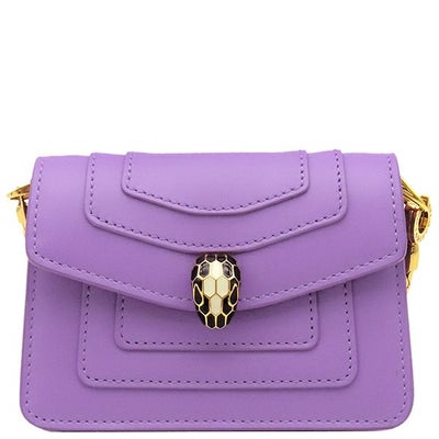 ブルガリ BVLGARI ブレスレット セルペンティ フォーエバー レザー 