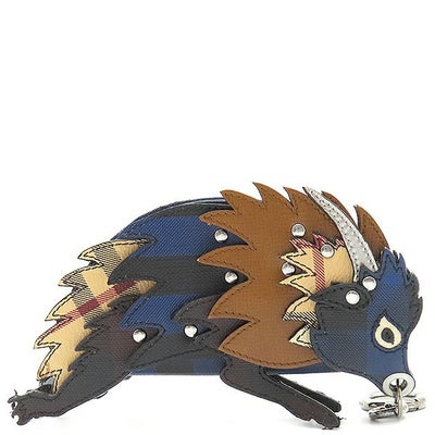 バーバリー 長財布 財布 メンズ エンボスドチェック ブラック MS 