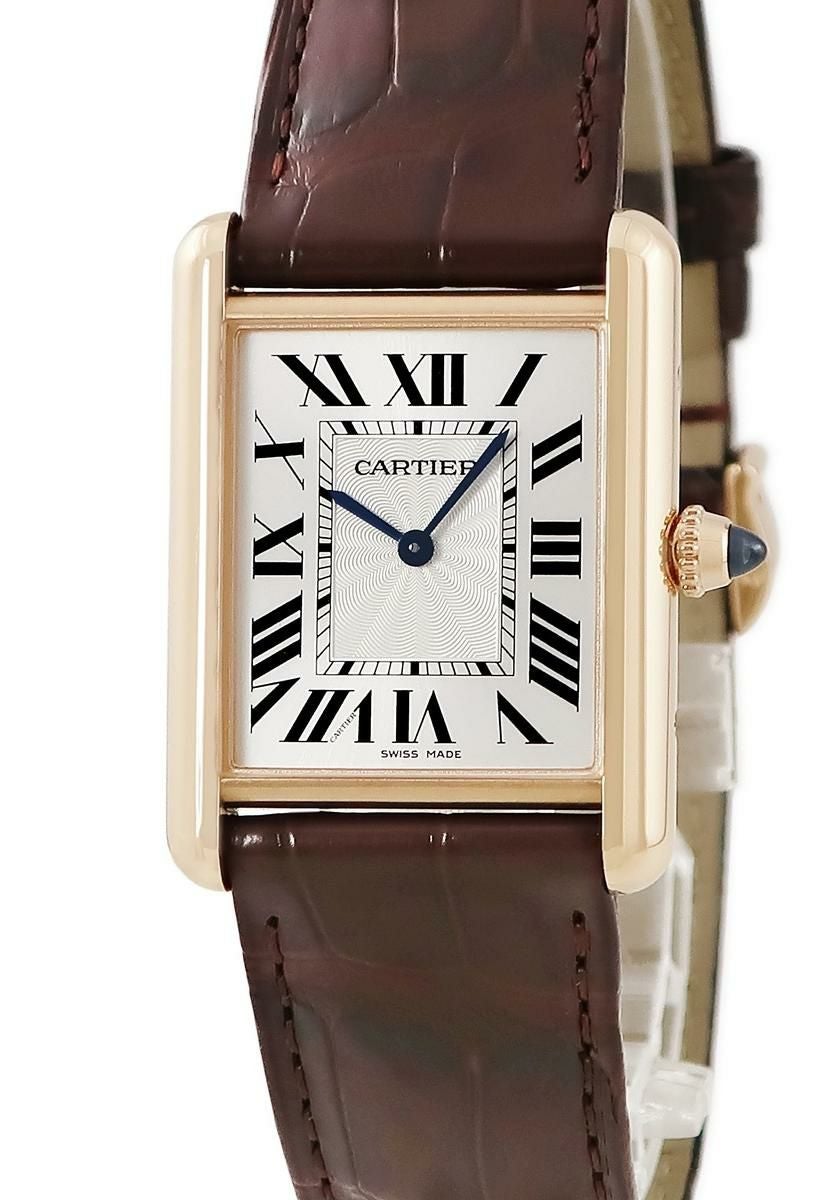 カルティエ Cartier タンクアメリカン LM WB701351 K18WG無垢 純正