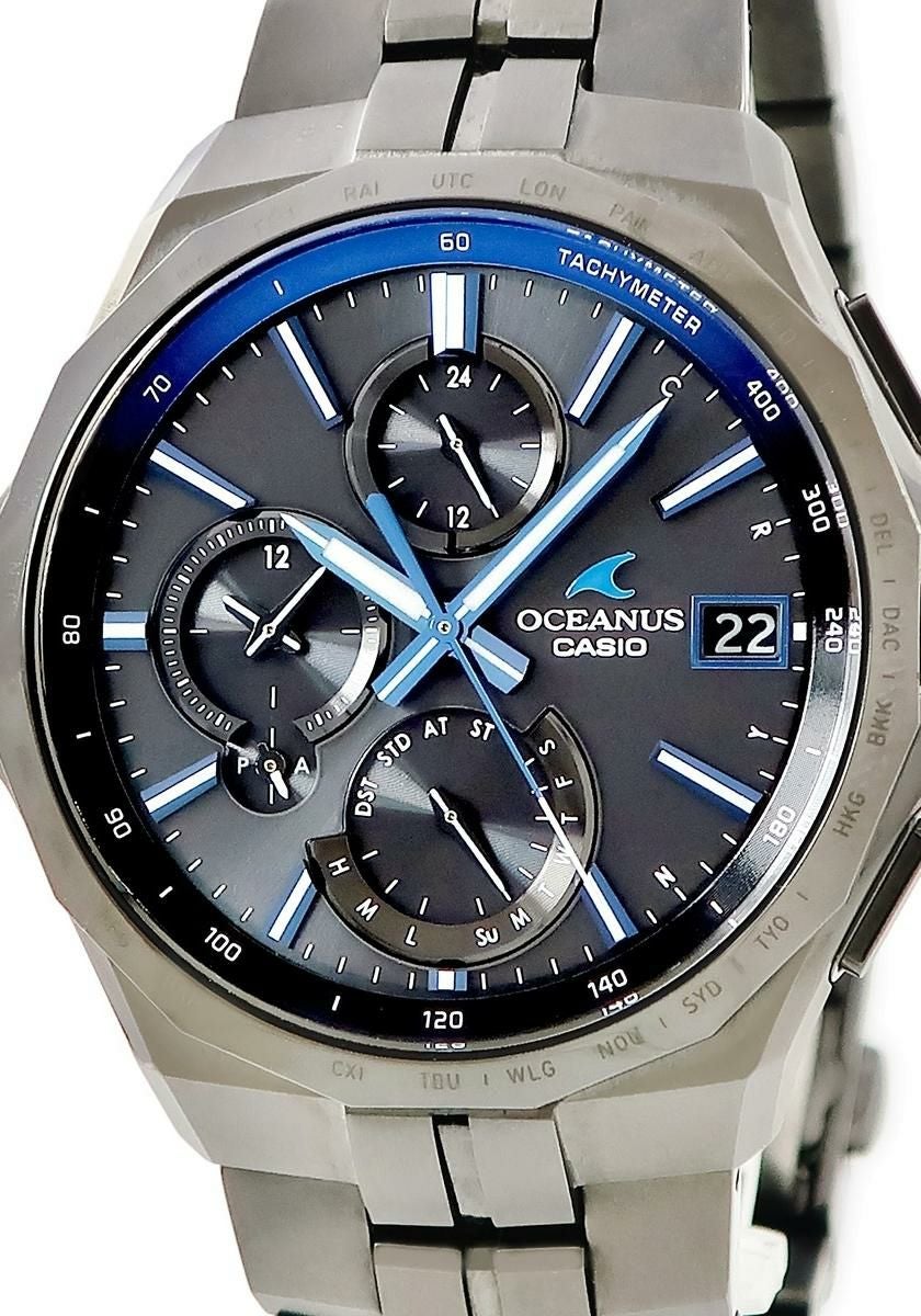 カシオ オシアナス マンタ S5000シリーズ OCW-S5000B-1AJF タフ