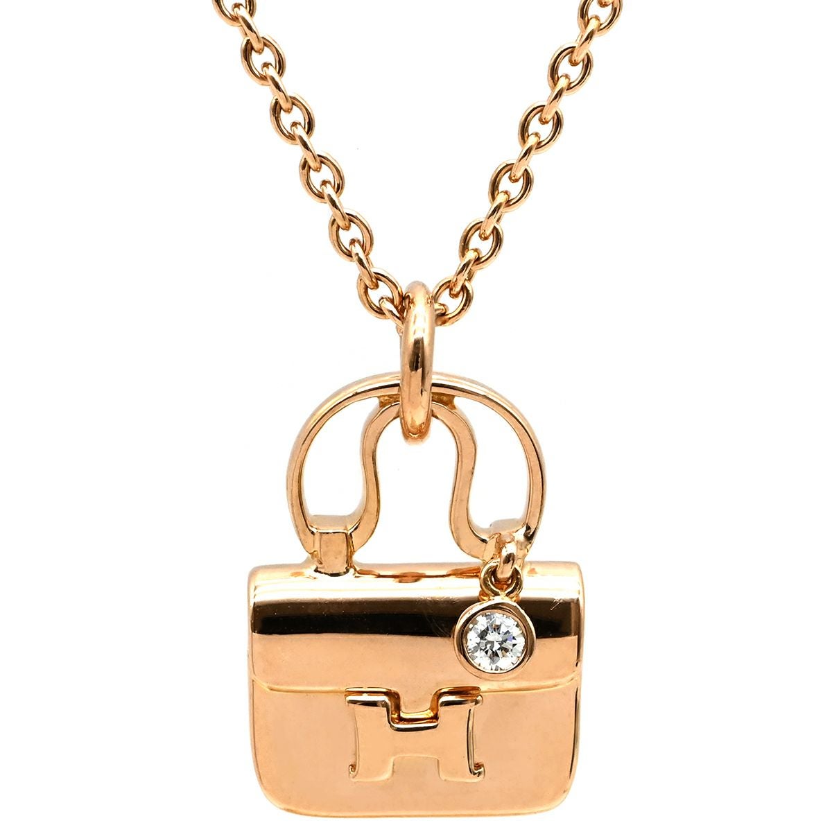 エルメス HERMES ネックレス アミュレット コンスタンス ペンダント