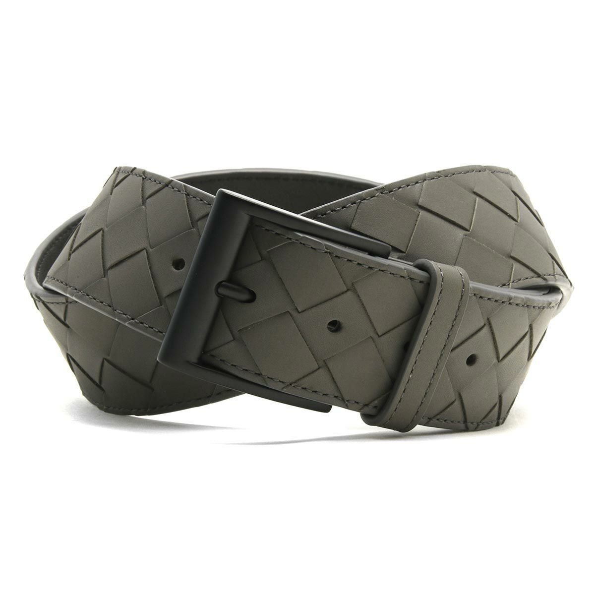 ボッテガヴェネタ BOTTEGAVENETA ベルト 90/36 グレー ボッテガヴェネタ (ボッテガ・ヴェネタ) ベルト メンズ イントレ