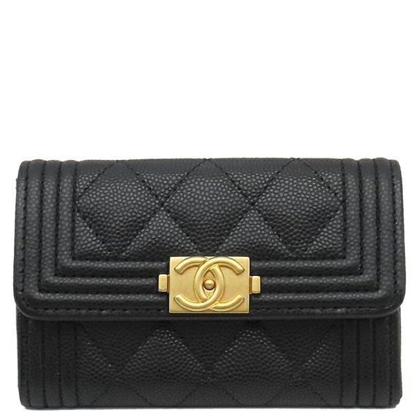 フルラ カードケース/名刺入れ レディース カメリア スモール ブラック