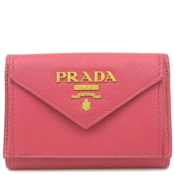 プラダ 三つ折り財布/ミニ財布 財布 レディース サフィアーノ