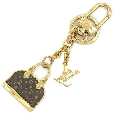 ルイヴィトン LOUIS VUITTON バッグチャーム モノグラム アルマ メタル 