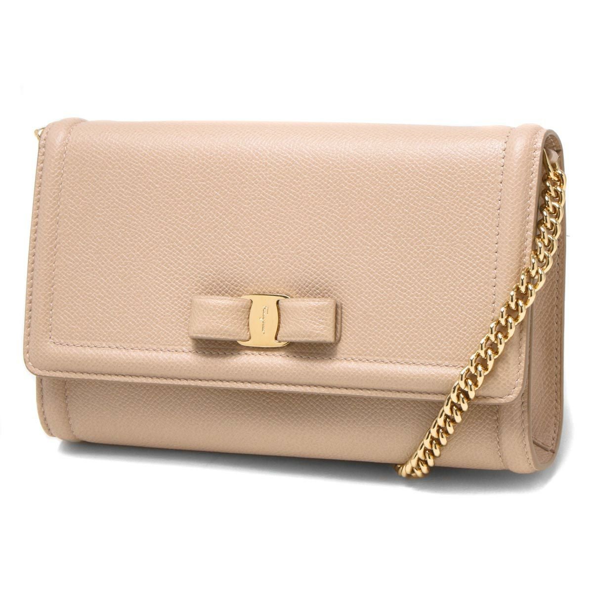 フェラガモ　Ferragamo ショルダー　リボン　レザー　2305103 フェラガモ Ferragamo ショルダー リボン レザー 2305103 【公式通販】