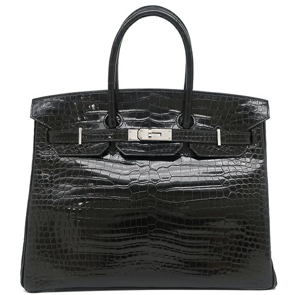 エッティンガー 長財布 財布 メンズ クロコ エボニーブラック 2051EJ