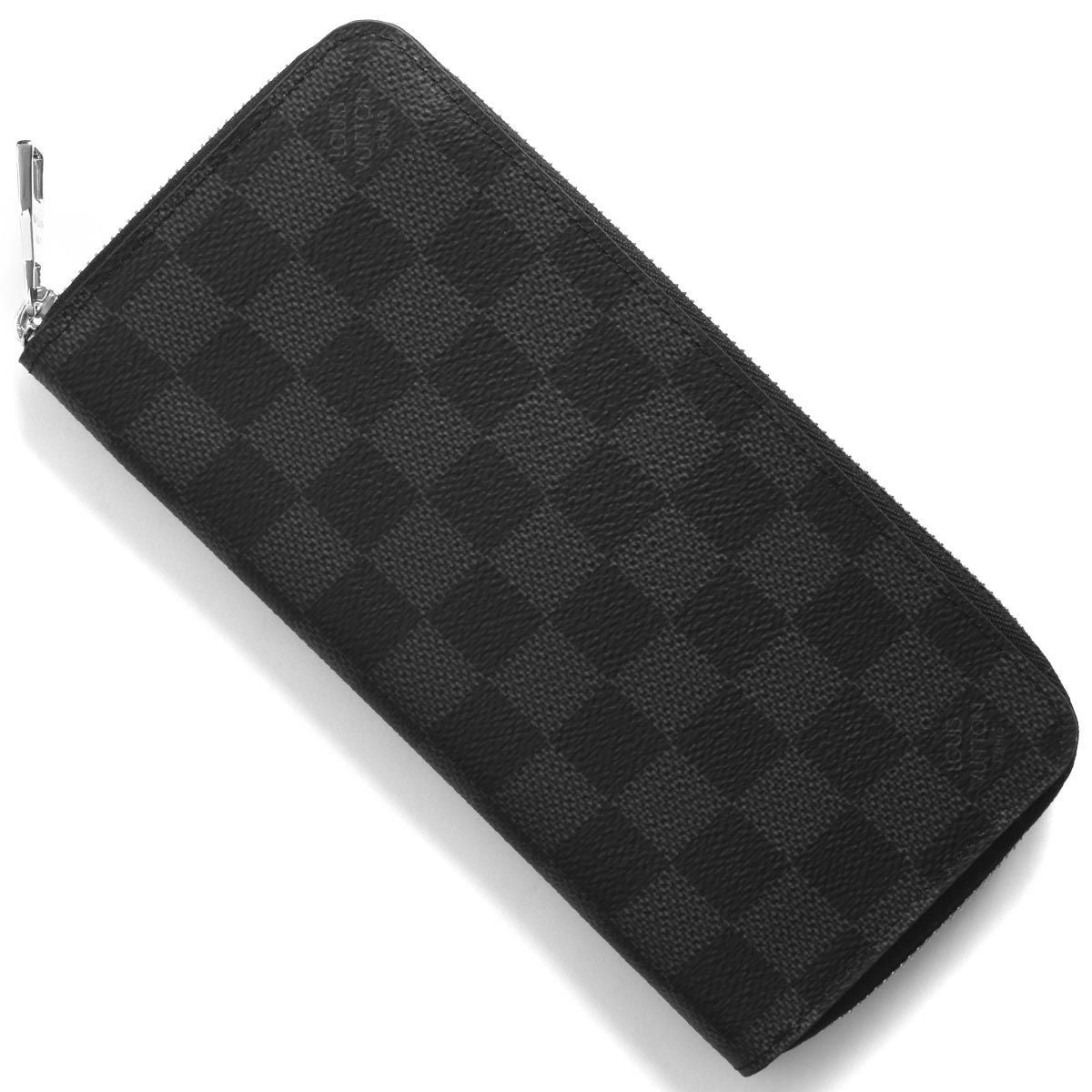 ルイヴィトン 長財布 財布 メンズ ダミエ グラフィット グレー N63095