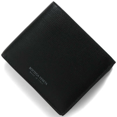BOTTEGA VENETA 123180-V47W1 二つ折り財布 メンズ - ファッション通販 MAGASEEK(マガシーク) 《クーポン配布中》ボッテガヴェネタ 二つ折り財布 BOTTEGA VENETA メンズ ロゴ レザー ブラック 605721 VMA82 8803