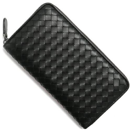 ボッテガヴェネタ イントレチャート 長財布 黒 正規品 ボッテガヴェネタ (ボッテガ・ヴェネタ) 長財布 財布 メンズ