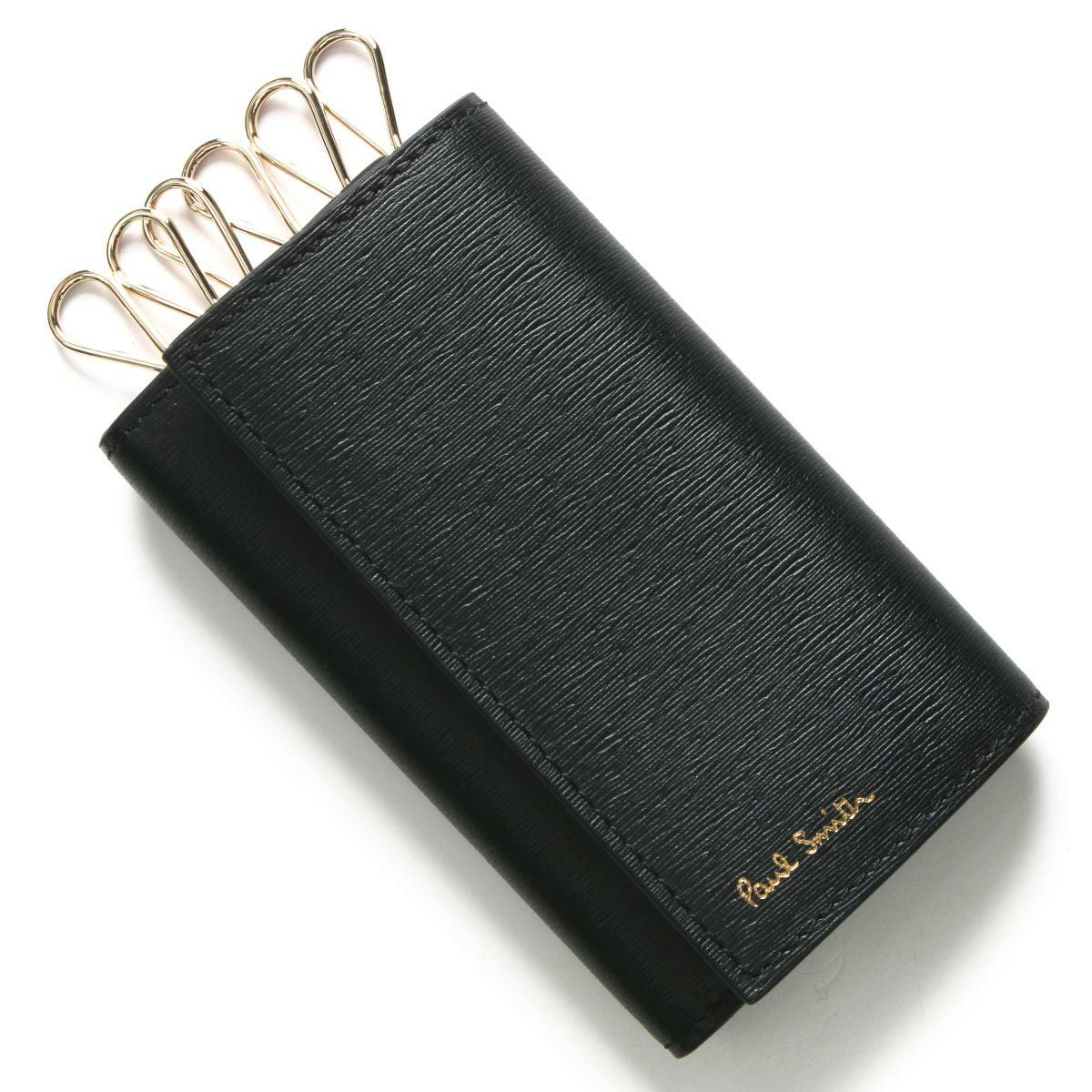 ポールスミス キーケース メンズ インテリア マルチ ストライプ
