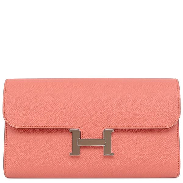 HERMES エルメス ピンク 三つ折り財布 エルメス(HERMES)エルメス ベアンコンビネ 三つ折り財布 三つ折り財布