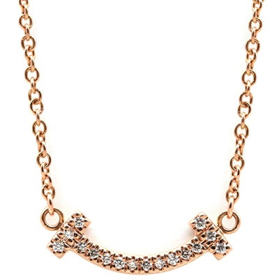 ティファニー Tiffany & Co ネックレス T スマイル ペンダント 