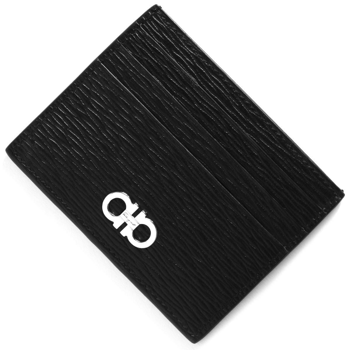 フェラガモ 二つ折り財布（札入れ） 財布 メンズ ダブル ガンチーニ