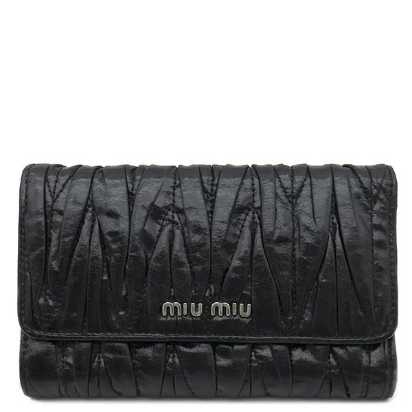 フェンディ 三つ折り財布 財布 レディース FFダイヤモンド ブラック