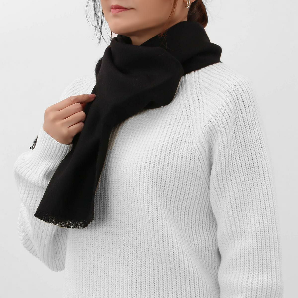 ジョンストンズ ストール/マフラー メンズ レディース WA57 中判