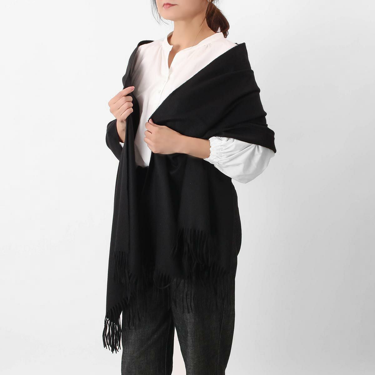 ジョンストンズ ストール/マフラー メンズ レディース WA56 大判