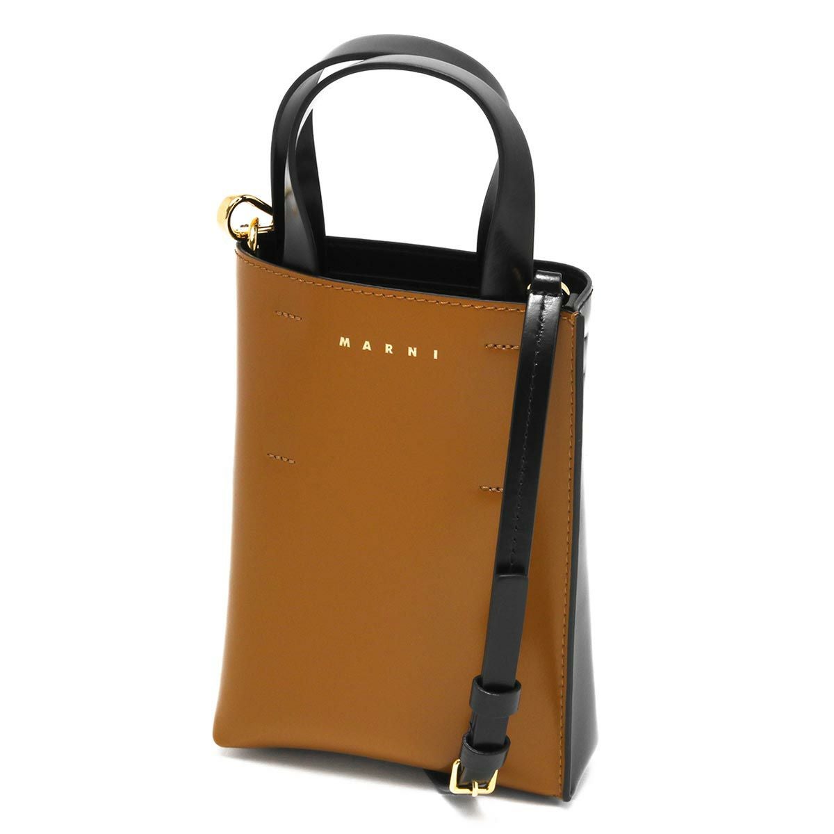 未使用に近い✨ マルニ　ショルダーバッグ　バイカラー ミュゼオ　ナノ 2way MARNI（マルニ） ショルダーバッグ MUSEO NANO ミュゼオ ナノ