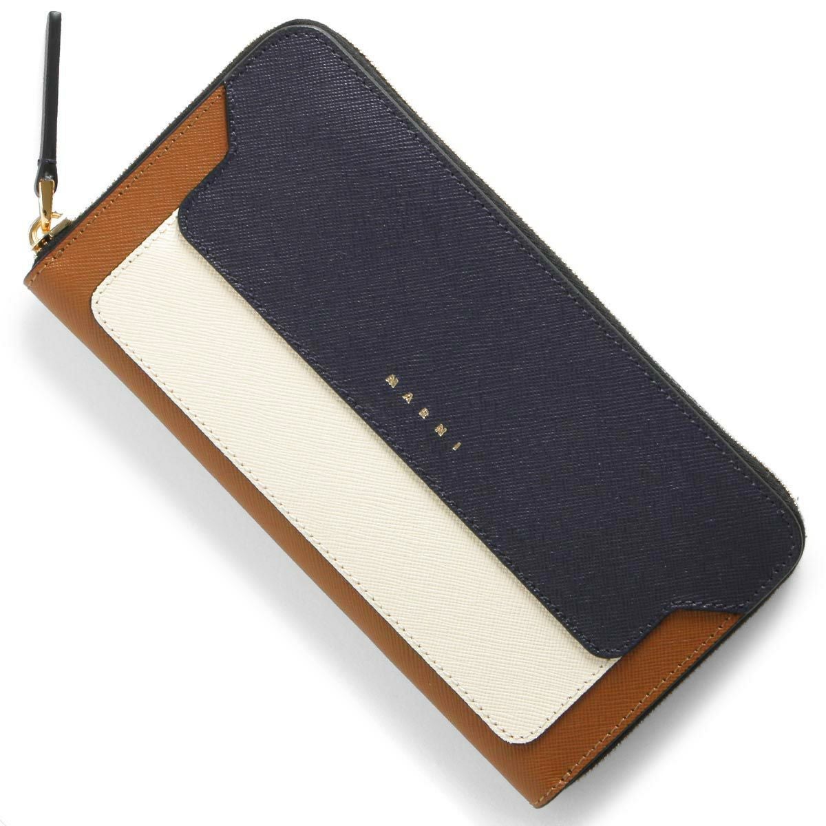 マルニの長財布   ほぼ未使用　　値下げました マルニ MARNI PFMOE11U07 LV520 長財布 レディース 財布 レザー 本革