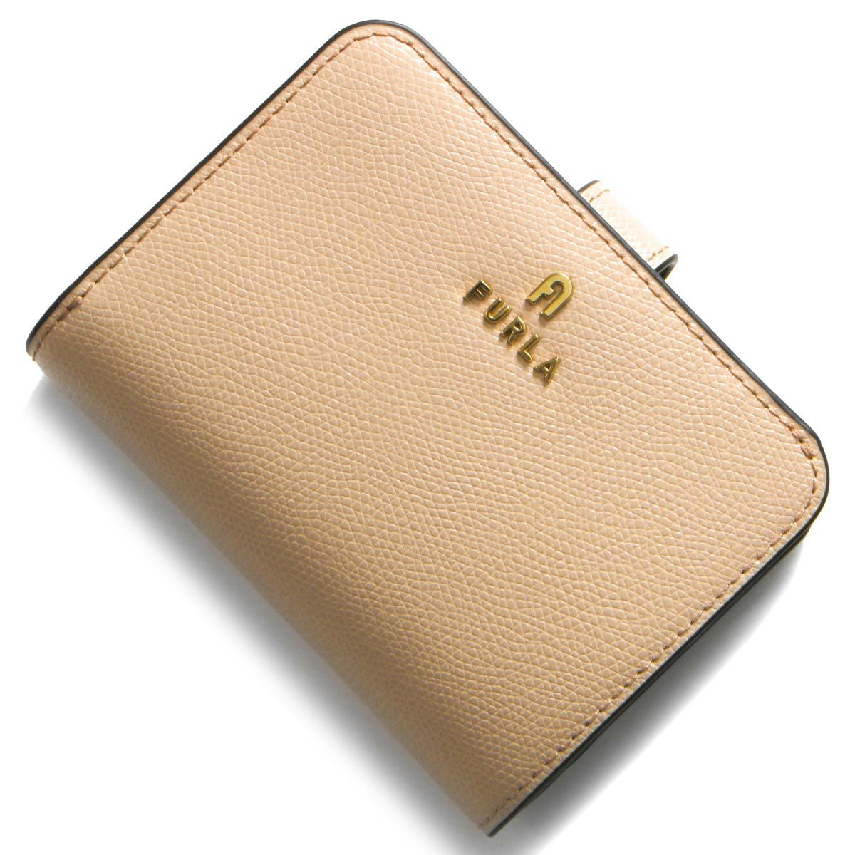 FURLA ベージュ 二つ折り財布 FURLA（フルラ） 財布 レディース 2つ折り 折財布 コンパクト
