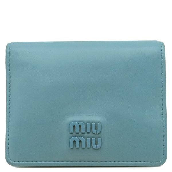 ミュウミュウ 二つ折り財布 財布 レディース マトラッセ シャーリング