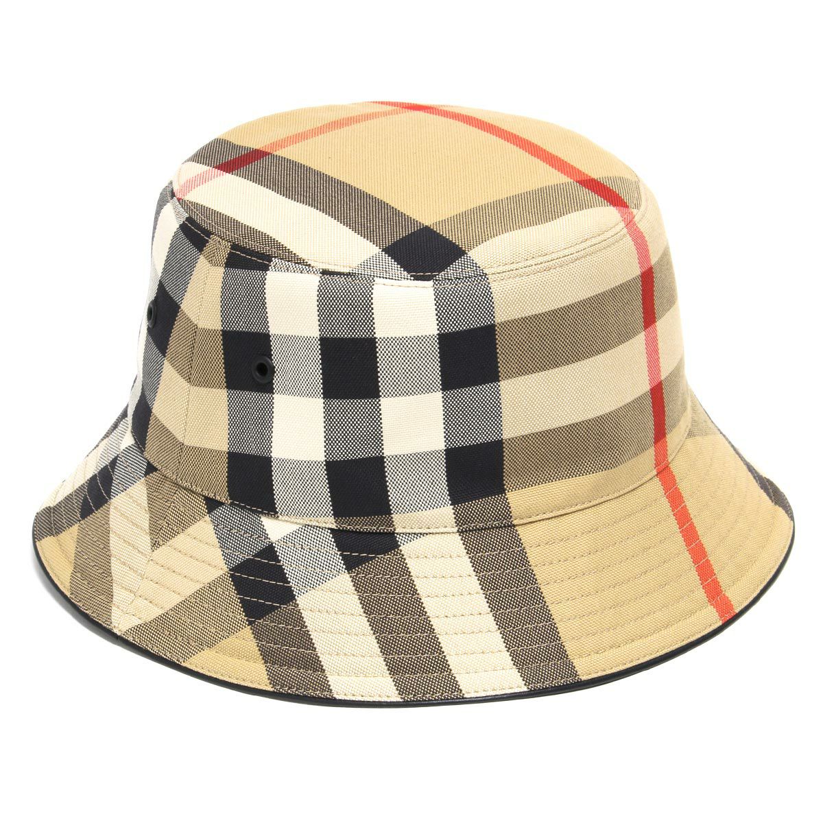 Burberryバケットハット ベージュ バケット ハット 帽子 コットン ベージュ バーバリー – RECLO