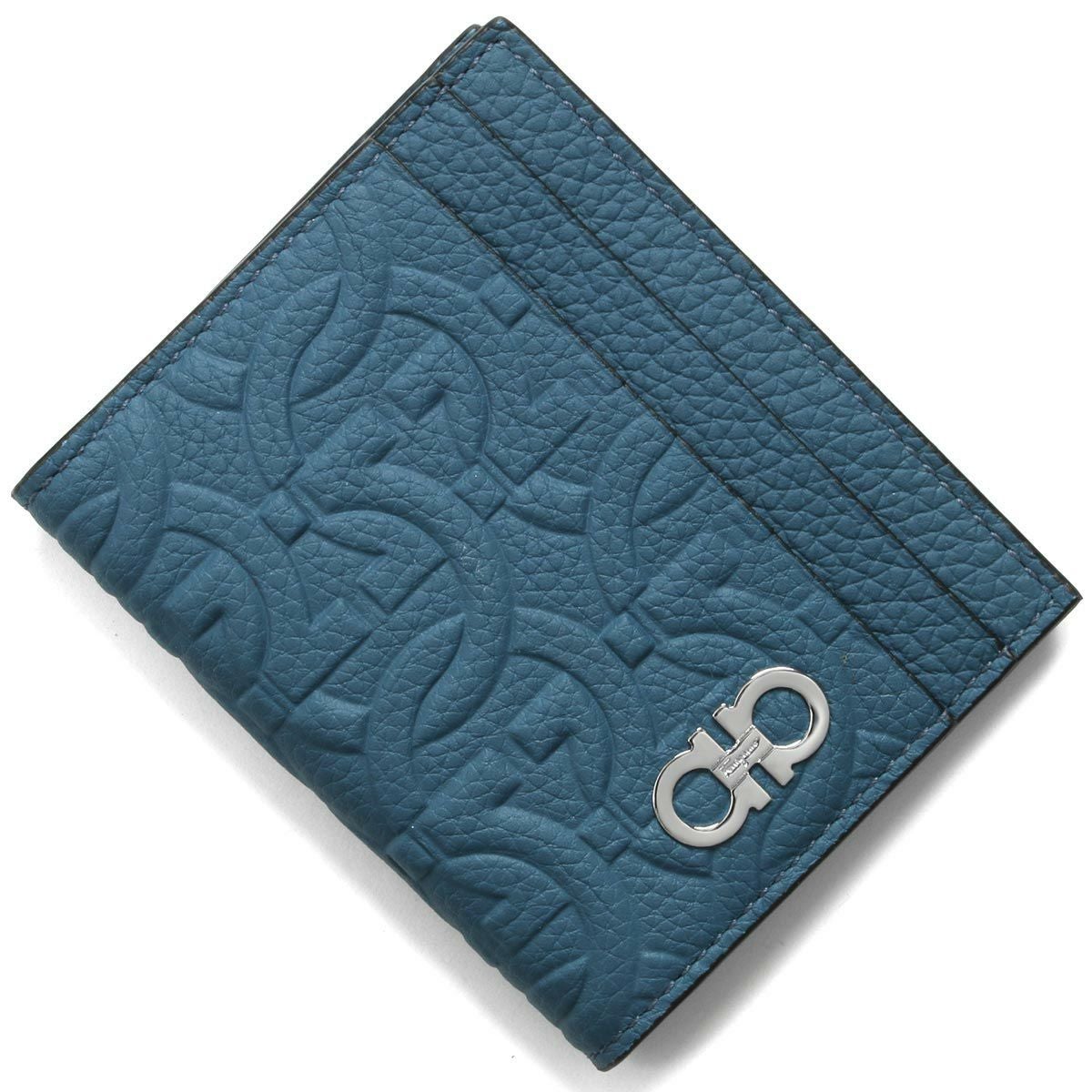 フェラガモ カードケース レディース ガンチーニ ブラック 22D198 NERO