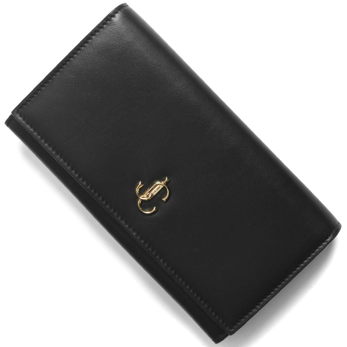 JIMMY CHOO ジミー チュウ ジミーチュウ MARTINA-C マルティナ フラップウォレット クリスタルバックル 2つ折長財布 レザー ネイビー シルバー金具 000000161656-01.jpg?size=m&w=