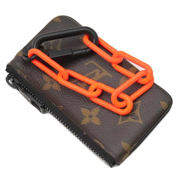 ルイヴィトン モノグラム ポシェットクレ ケース 小銭入れ チェーン ルイヴィトン LOUIS VUITTON コインケース ポシェット クレ モノグラム