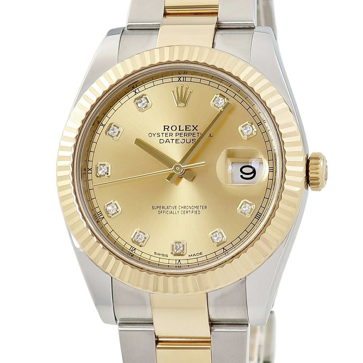 欲しい方いませんか？スーパーファントムです ロレックス ROLEX デイトジャスト 41 126333G ランダム番 K18YG×SS