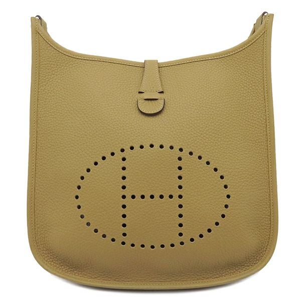 エルメス HERMES ショルダーバッグ エヴリン3 PM トリヨンクレマンス デューン シルバー金具 ベージュ アースカラー K刻印(2025年製) 【箱】【中古】 HERMES - エルメス HERMES ショルダーバッグ エヴリン3 PM トリヨン