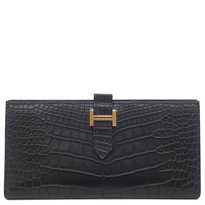 レビューを書く - エルメス HERMES 長財布 ベアンスフレ アリゲーター 