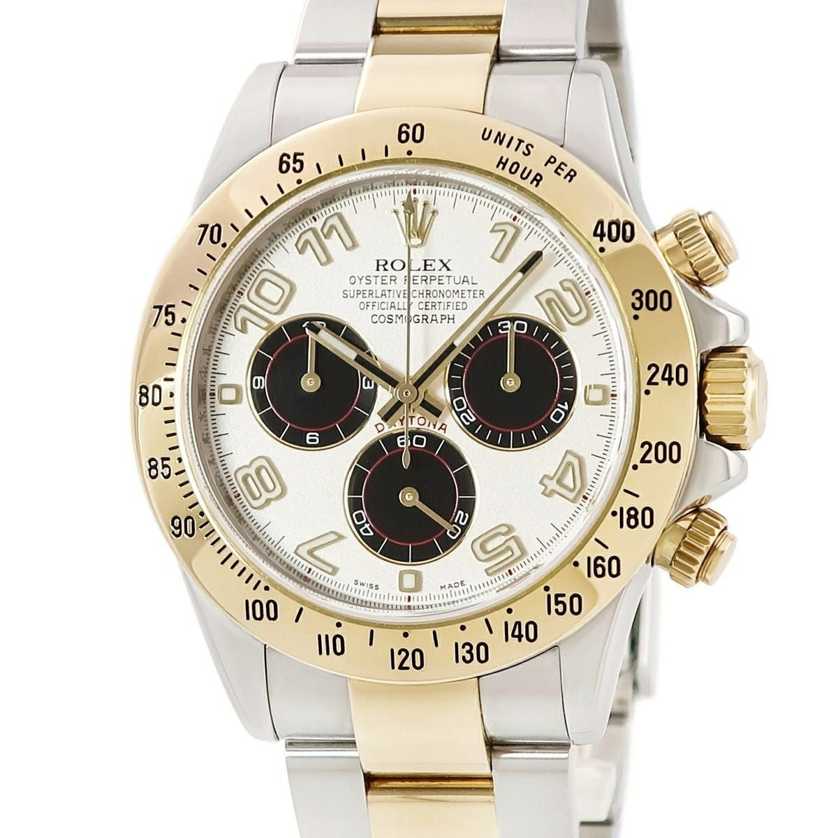 ロレックス ROLEX コスモグラフ デイトナ 116523 V番 K18YG×SS コンビ